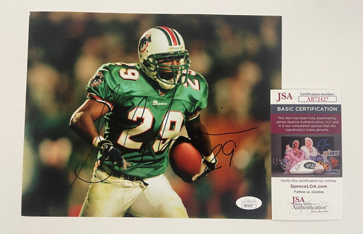 Sam Madison Autographed Signed Miami Dolphins Matte 8x10 Photo With JSA COA - for just $40! 