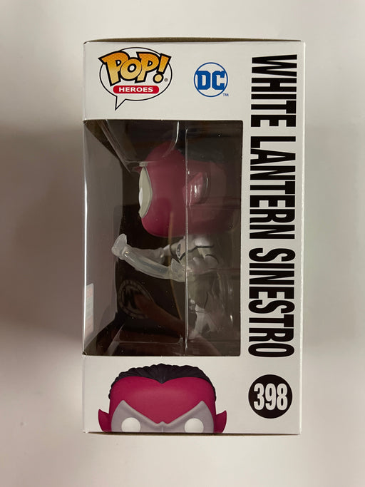 Funko Pop! DC Heroes White Lantern Sinestro #398 SDCC 2021 Funkon Exclusive - for just $15! 