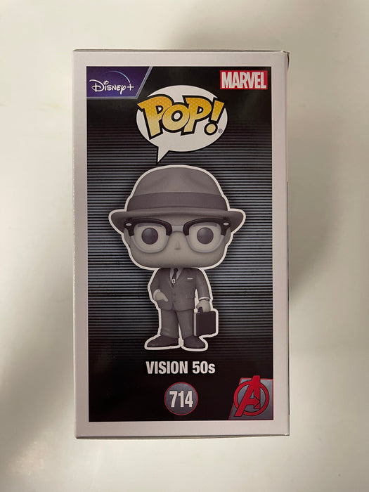 Funko Pop! Marvel 50’s Black & White (B&W) Vision #714 WandaVision 2021 Disney + - for just $8! 