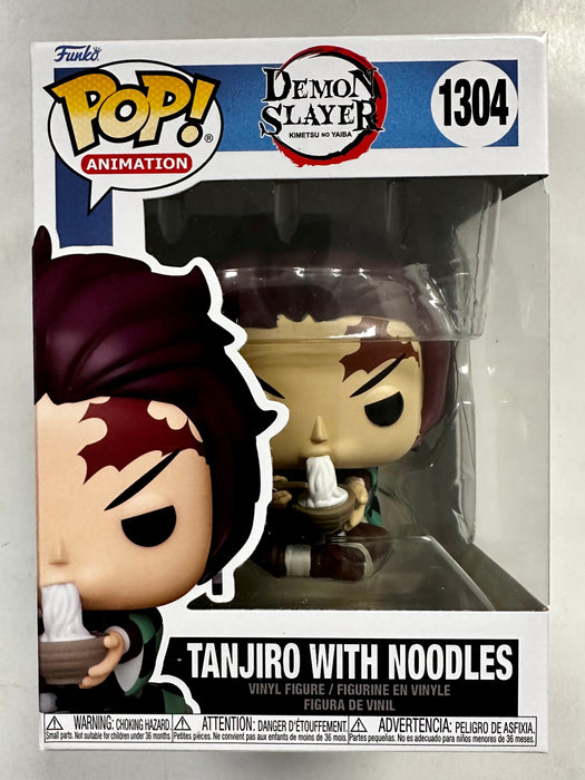Funko Pop! Animation Tanjiro Kamado With Noodles #1304 Demon Slayer 2023 - for just $13! 