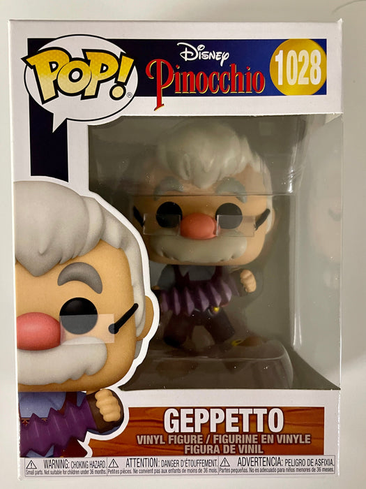 Funko Pop! Disney Geppetto #1028 Classic Disney Cartoons Pinocchio 2021 - for just $13! 
