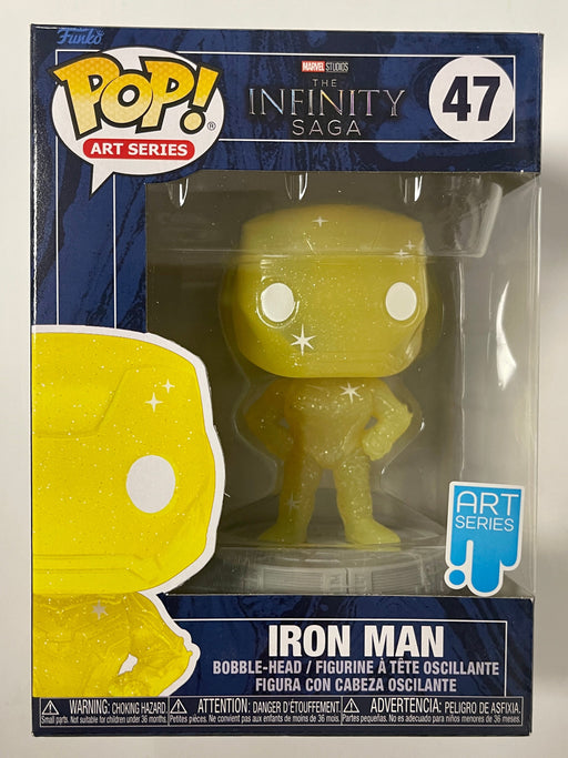 Funko Pop! Marvel Studios Iron Man #47 Infinity Saga Art Series 2021 Exclusive - for just $8! 