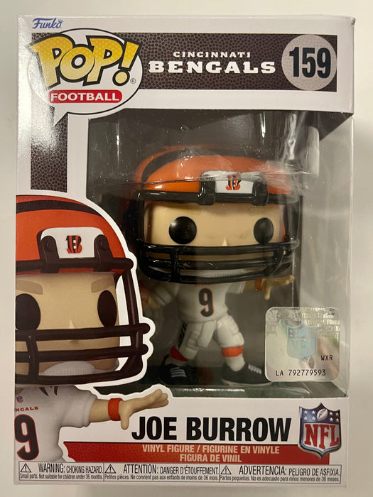Funko Pop! Football Joe Burrow #159 NFL Cincinnati Bengals QB Quarterback - for just $15! 