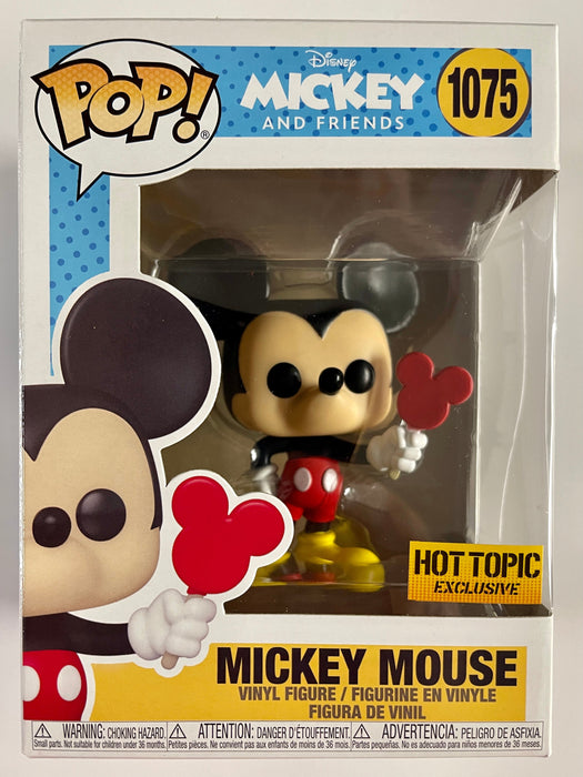 Funko Pop! Disney Mickey Mouse With Ice Cream #1075 Hot Topic National Ice Cream Day Exclusive - for just $20! 