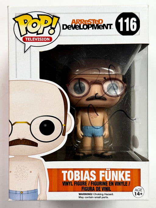 David Cross Signed Tobias Fünke Arrested Development Funko Pop #116 With JSA COA - for just $200! 