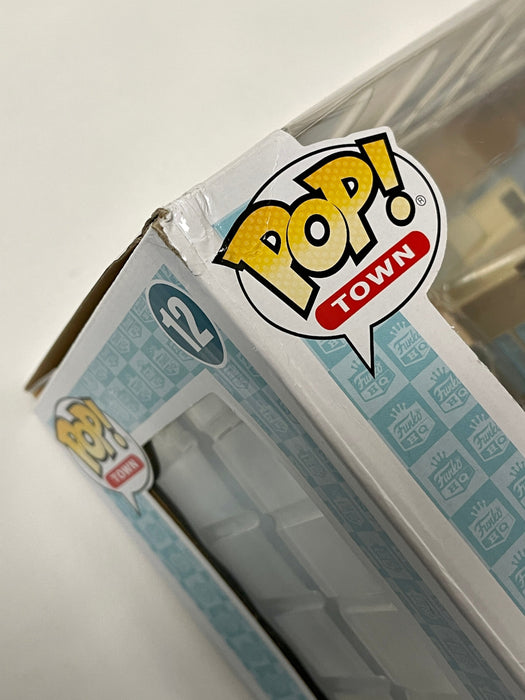 Funko Pop! Town Freddy Funko with Headquarters HQ #12 ECCC 2020 Spring Con Exclusive Box Dmg - for just $40! 
