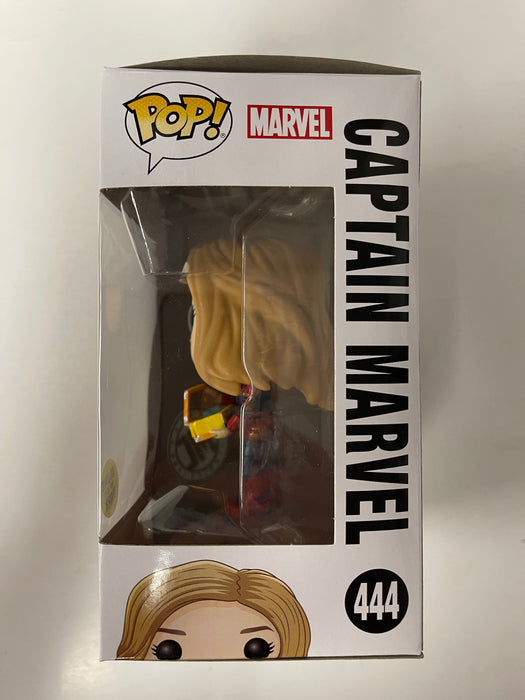 Funko Pop! Marvel Captain Marvel With Lunchbox #444 Glow In The Dark 2019 Box Dmg - for just $8! 