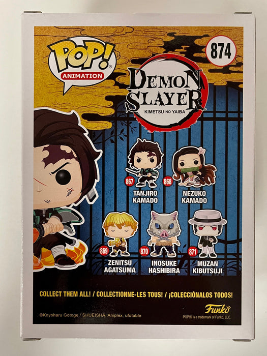 Funko Pop! Animation Tanjiro Kamado (Hinokami Kagura Dance) #874 Demon Slayer 2021 Exclusive - for just $20! 