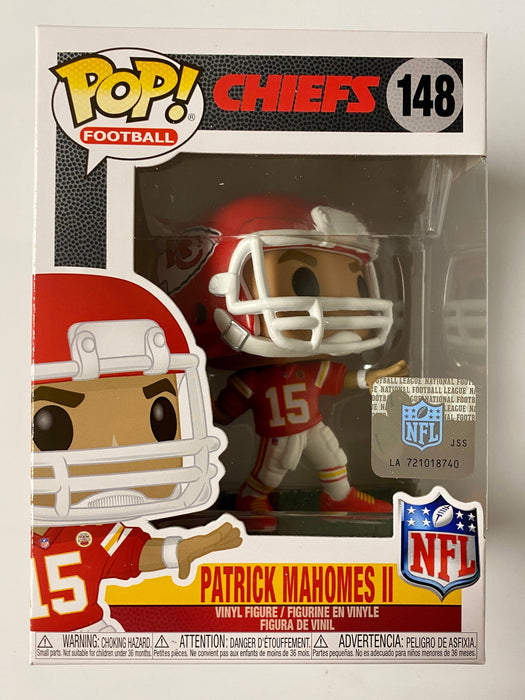Funko Pop! NFL Kansas City Chiefs Patrick Mahomes II Throwing #148 Champion 2020 - for just $15! 