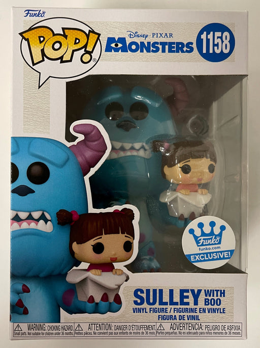 Funko Pop! Disney Sulley With Boo #1158 Pixar Monsters Inc FS 2022 Exclusive - for just $25! 