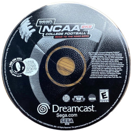 Top view of disc for NCAA College Football 2K2 - Sega Dreamcast 
