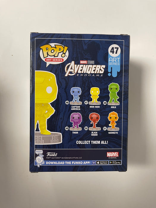 Funko Pop! Marvel Studios Iron Man #47 Infinity Saga Art Series 2021 Exclusive - for just $8! 