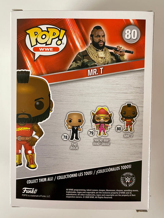 Funko Pop! WWE Mr. T In Hulkamania Outfit #80 Wrestling 2020 - for just $11! 