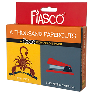 Fiasco Expansion Pack: A Thousand Papercuts - for just $19.99! 