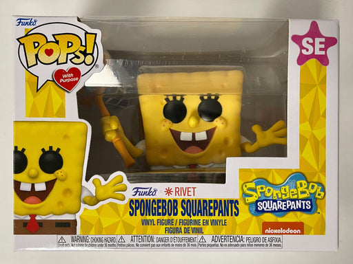 Funko Pop! Animation SpongeBob SquarePants W/ Net #SE 2021 Pops W/ Purpose 2021 - for just $30! 