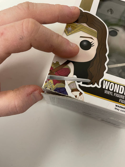 Funko Pop! DC Heroes Wonder Woman #86 Batman V Superman 2015 Vaulted Exclusive Box Dmg - for just $10! 