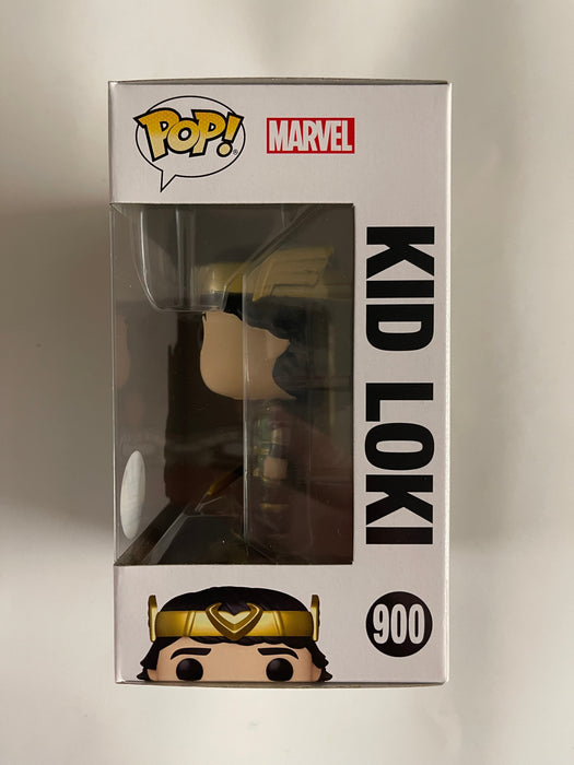 Funko Pop! Marvel Metallic Kid Loki W/ Alligator Loki #900 Funko Shop Exclusive - for just $20! 