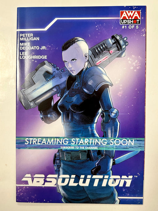 Absolution #1 GalaxyCon Exclusive Raleigh 2022 Variant Comic Book Bandini Cover - for just $15! 
