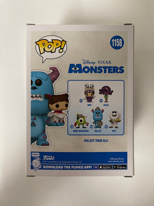 Funko Pop! Disney Sulley With Boo #1158 Pixar Monsters Inc FS 2022 Exclusive - for just $25! 