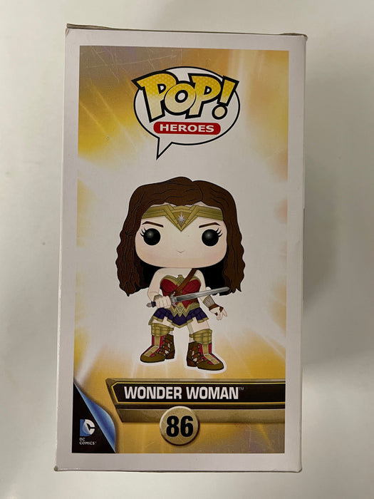 Funko Pop! DC Heroes Wonder Woman #86 Batman V Superman 2015 Vaulted Exclusive Box Dmg - for just $10! 