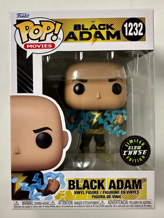Funko Pop! DC Heroes Glow Chase Black Adam #1232 DCEU Dwayne Rock Johnson - for just $20! 