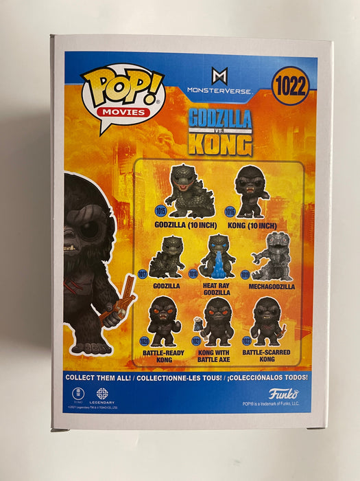 Funko Pop! Movies Battle Scarred King Kong #1022 Godzilla Vs. Kong 2021 - for just $10! 