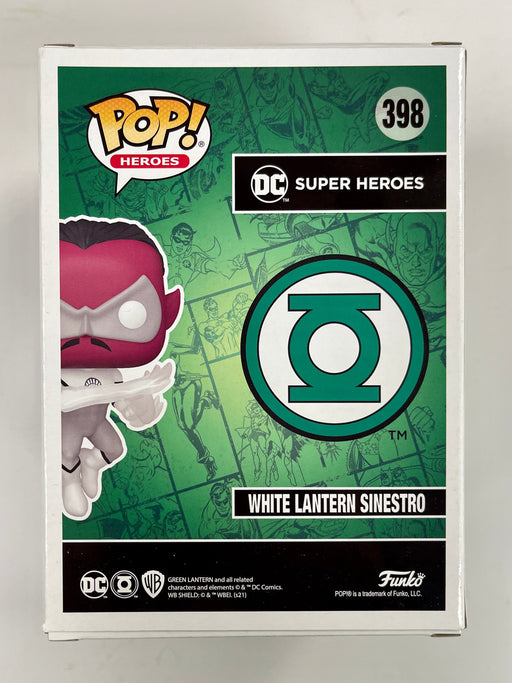 Funko Pop! DC Heroes White Lantern Sinestro #398 SDCC 2021 Summer Con Exclusive - for just $13! 