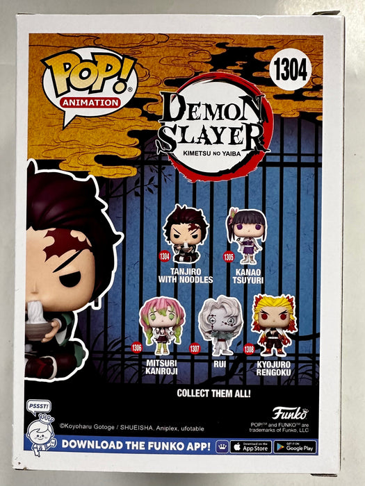 Funko Pop! Animation Tanjiro Kamado With Noodles #1304 Demon Slayer 2023 - for just $13! 