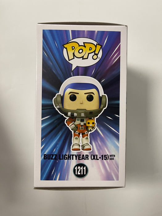 Funko Pop! Disney Buzz Lightyear (XL-15) With Sox #1211 Pixar Lightyear 2022 - for just $13! 