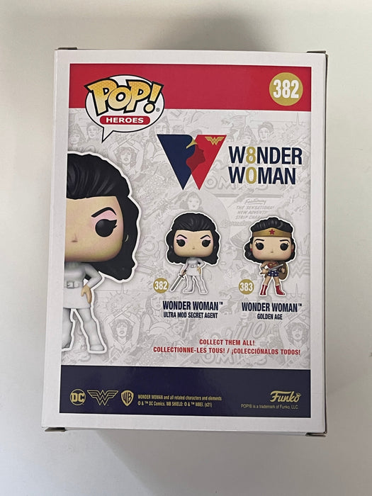 Funko Pop! DC Heroes Wonder Woman (Ultra Mod Super Agent) #382 WW 80th Anniversary - for just $9! 