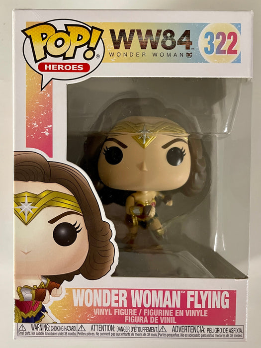 Funko Pop! DC Heroes Wonder Woman Flying #322 WW84 2020 - for just $12! 