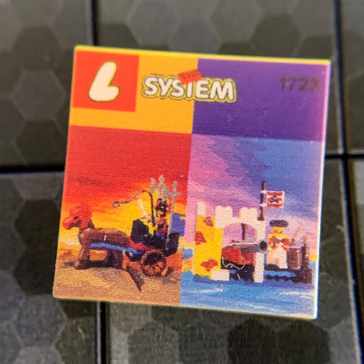 Pirate / Castle Combo Pack Set 1723 2x2 Tile (LEGO) - Premium Custom LEGO Parts - Just $1.50! Shop now at Retro Gaming of Denver