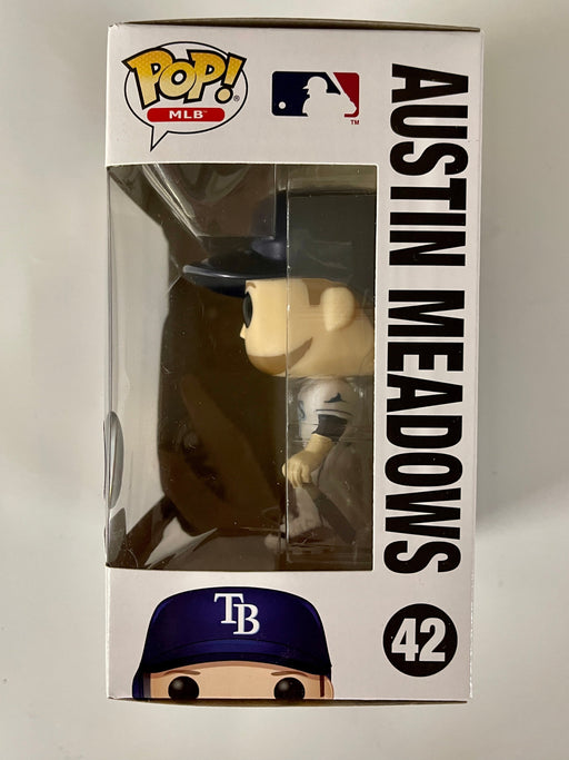 Funko Pop! MLB Austin Meadows With Bat #42 Tampa Bay Devil Rays Baseball - for just $12! 