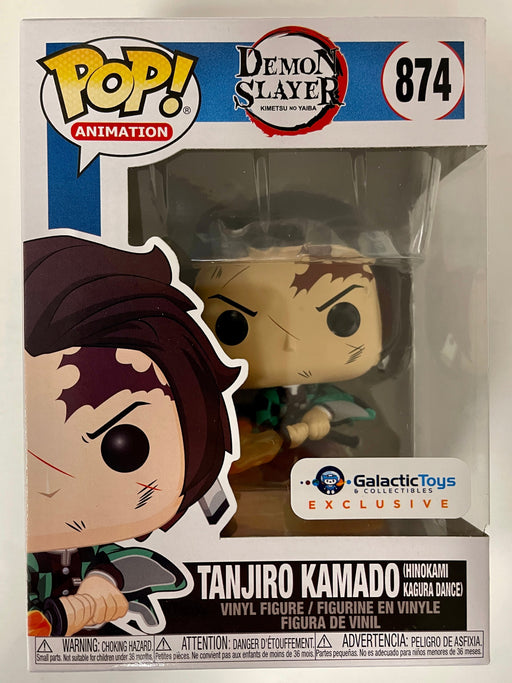 Funko Pop! Animation Tanjiro Kamado (Hinokami Kagura Dance) #874 Demon Slayer 2021 Exclusive - for just $20! 