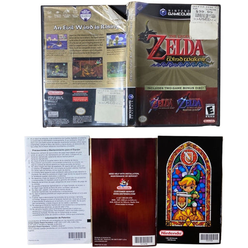 Zelda Wind Waker & Ocarina Master Quest - GameCube (Cosmetically Flawed) - Premium Video Games - Just $268! Shop now at Retro Gaming of Denver