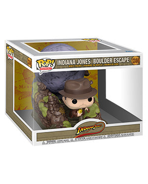 Indiana Jones Boulder Escape #1360 - Funko Pop! Movie Moment (Movies) - for just $20! 