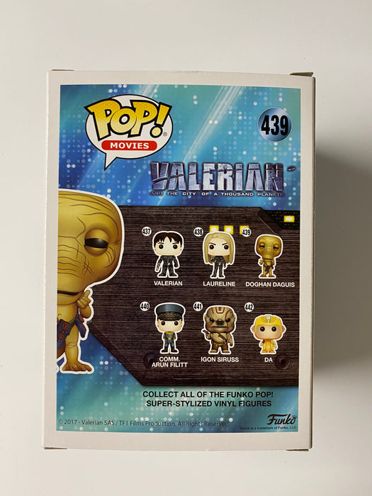 Funko Pop! Movies Doghan Daguis #439 Valerian City Of A Thousand Planets 2017 - for just $5! 