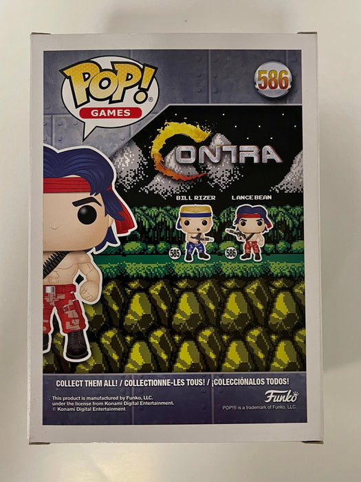 Funko Pop! Games Lance Bean #586 Contra 2020 Vaulted Scorpion Enemy Commander - for just $12! 