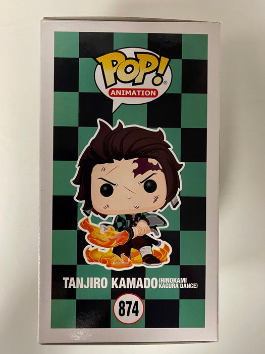 Funko Pop! Animation Tanjiro Kamado (Hinokami Kagura Dance) #874 Demon Slayer 2021 Exclusive - for just $20! 