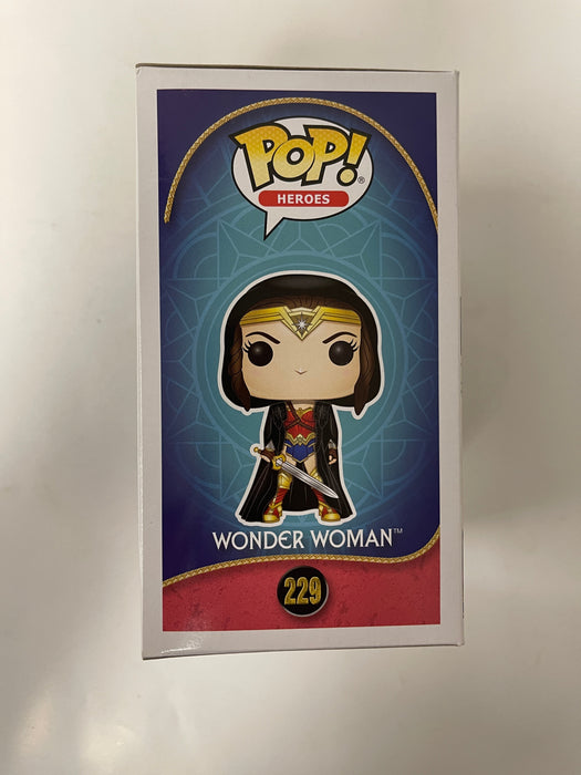 Funko Pop! Movies Wonder Woman With Cloak #229 DC Heroes 2017 - for just $15! 