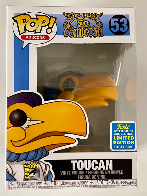 Funko Pop! Ad Icons Toucan #53 SDCC 2019 Summer Convention Limited Exclusive - for just $8! 