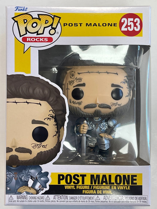Funko Pop! Rocks Post Malone In Suit Of Armor #253 Circles Music Video 2022 - for just $13! 