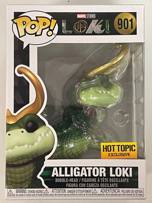 Funko Pop! Marvel Alligator Loki #901 Disney + Series Hot Topic 2021 Exclusive - for just $15! 