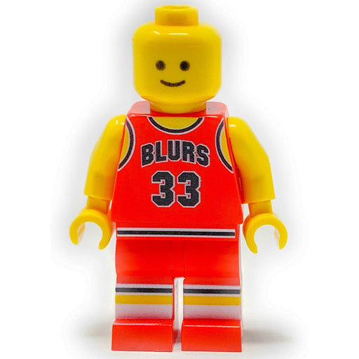#33 Chicago Blurs - B3 Customs® Basketball Player Minifig - Premium Custom LEGO Minifigure - Just $9.99! Shop now at Retro Gaming of Denver