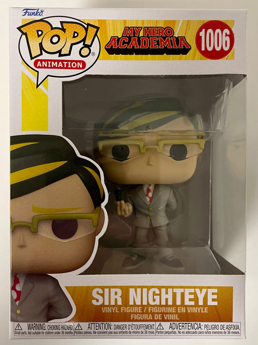 Funko Pop! Animation Sir Nighteye #1006 My Hero Academia MHA 2021 Foresight - for just $10! 