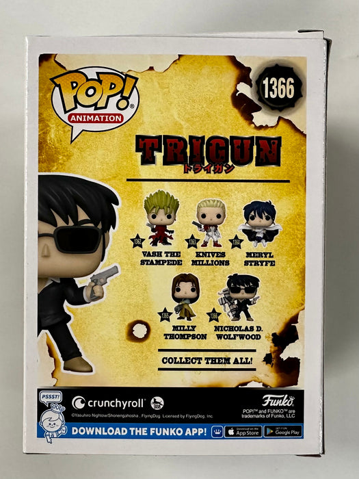Funko Pop! Animation Nicholas D. Wolfwood The Punisher #1366 Trigun 2023 - for just $13! 