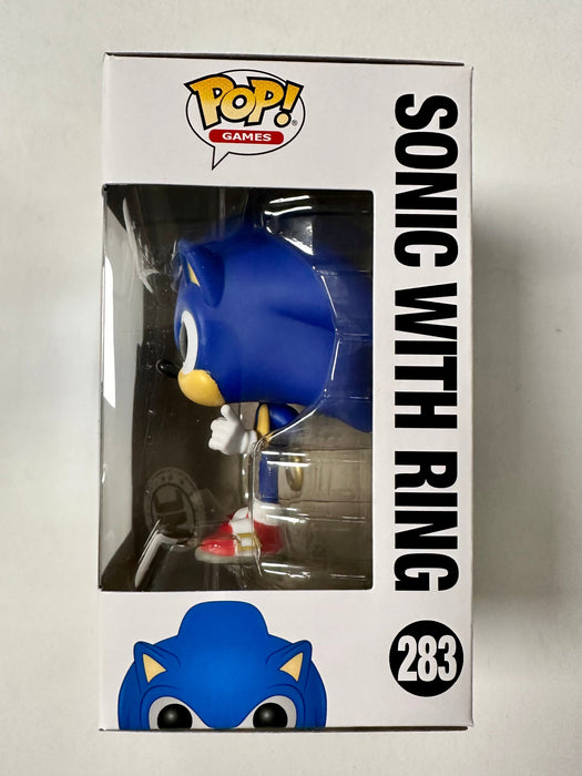 Funko Pop! Games Sonic the Hedgehog with Power Ring #283 Sega - for just $25! 