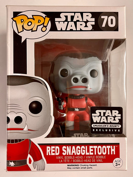 Funko Pop! Star Wars Red Snaggletooth #70 Smugglers Bounty Exclusive - for just $10! 