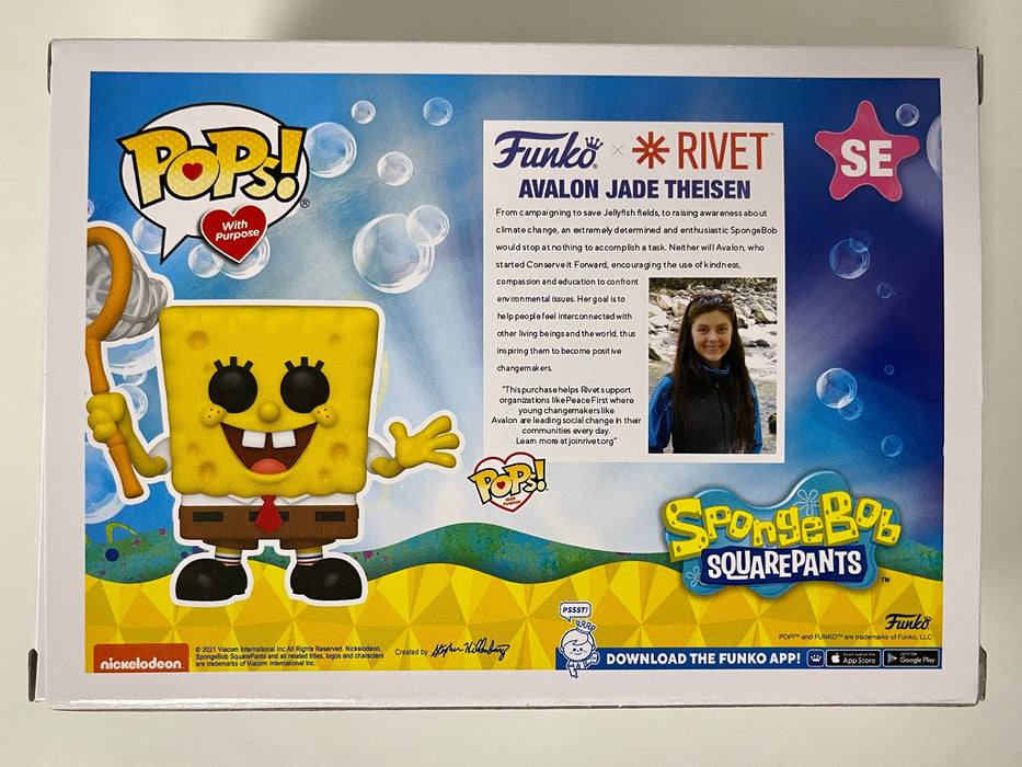 Funko Pop! Animation SpongeBob SquarePants W/ Net #SE 2021 Pops W/ Purpose 2021 - for just $30! 