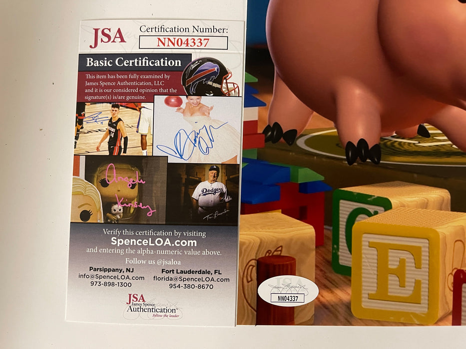 John Ratzenberger Signed Matte 8X10 Photo With JSA COA Toy Story Voice of Hamm - for just $50! 